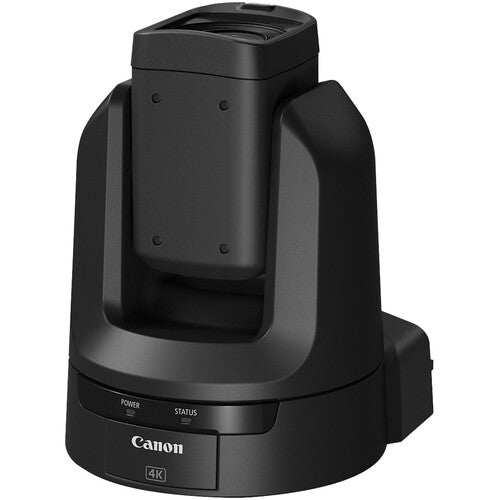 Cámara Canon CR-N100 4K NDI PTZ con zoom de 20x (negro satinado)