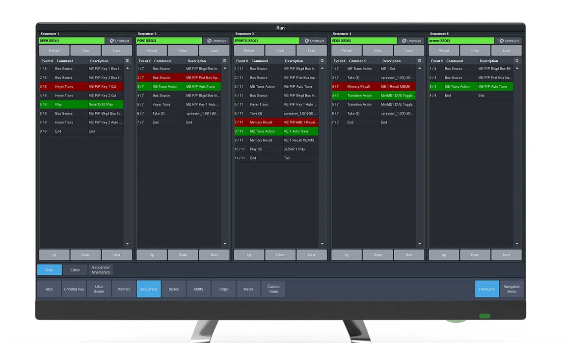 Ross Router Switcher Interface Switcher Ross Carbonite Ultra 60 — Codek