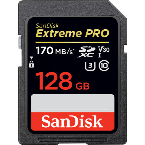 Tarjeta de memoria SanDisk Extreme PRO UHS-I SDXC de 128 GB sandisk