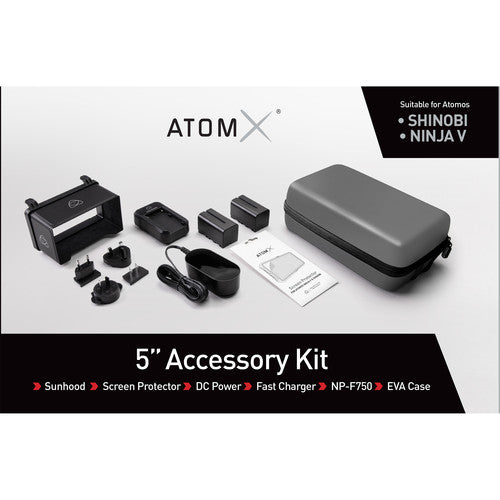Kit de accesorios Atomos de 5" Atomos