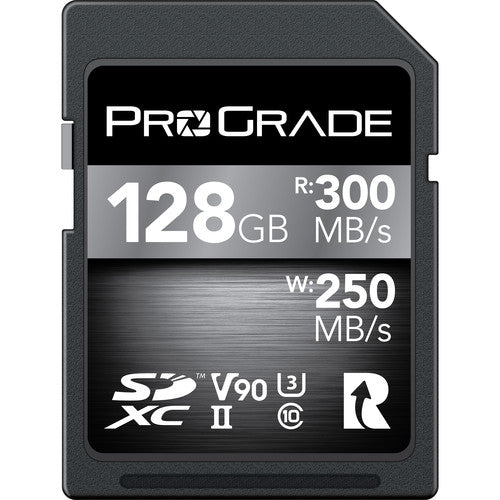 Tarjeta de memoria SDXC UHS-II ProGrade Digital de 128 GB Atelsa