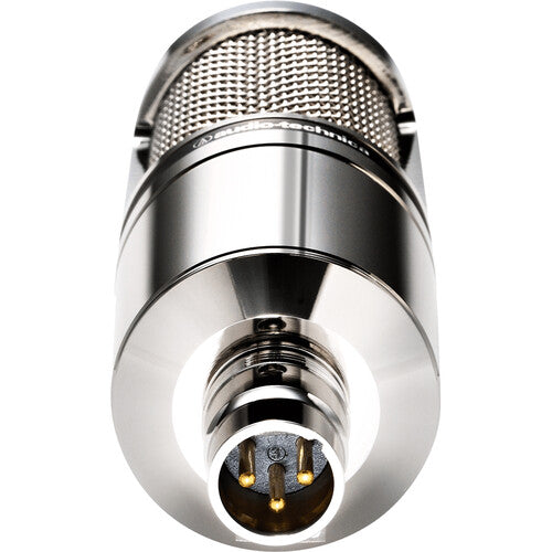 Micrófono de condensador cardioide Audio-Technica AT2020 (edición limitada plateada) Atelsa